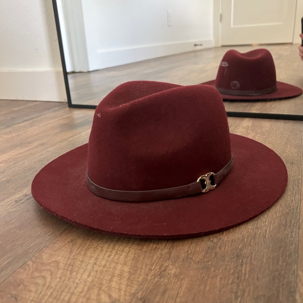Tory Burch Maroon Hat